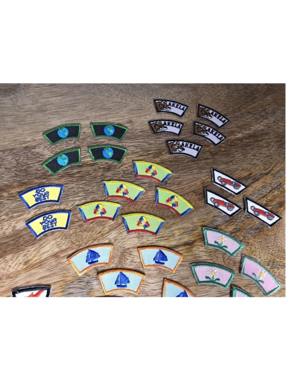 Boy Scout Cub BSA Patch Lot Activity Segments Whittling Chip Badges Pins VTG
